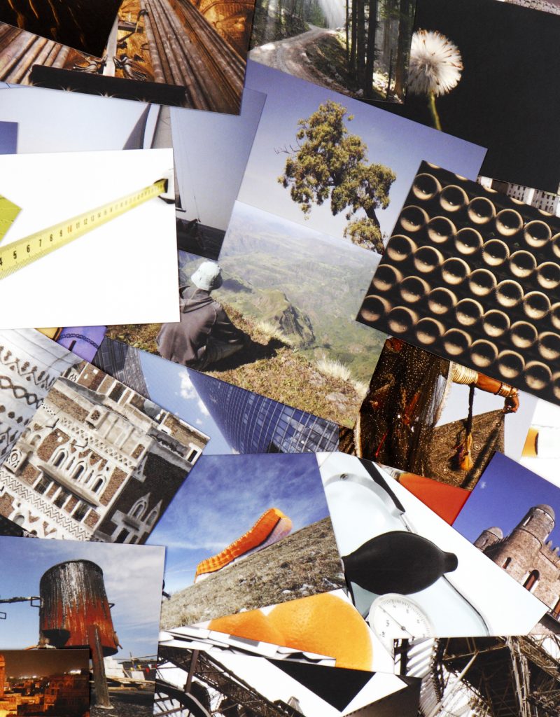 Collection of printed photos.